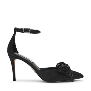 Pantofi stiletto D'Orsay femei Steve Madden Lastdance negri cu ștrasuri 1461DDLASTDANCEN
