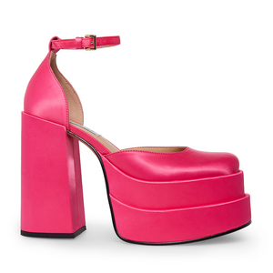 Steve Madden women Charlize pumps in pink satin 1464DP12138FU