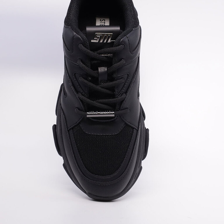 Women's Steve Madden Progressive black synthetic and textile sneakers 1467DPPROGRESSIVEN