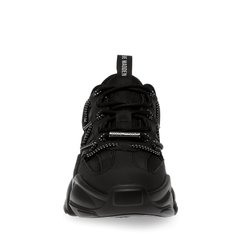 Sneakers femei Steve Madden Spectator negri din material sintetic și textil 1467DPSPECTATORN