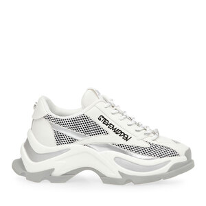 Sneakers femei Steve Madden Zoomz albi  1467DPZOOMZAG