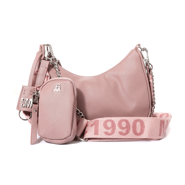 Steve Madden women crossbody bag in pink faux leather 1462POSSVITALSRO