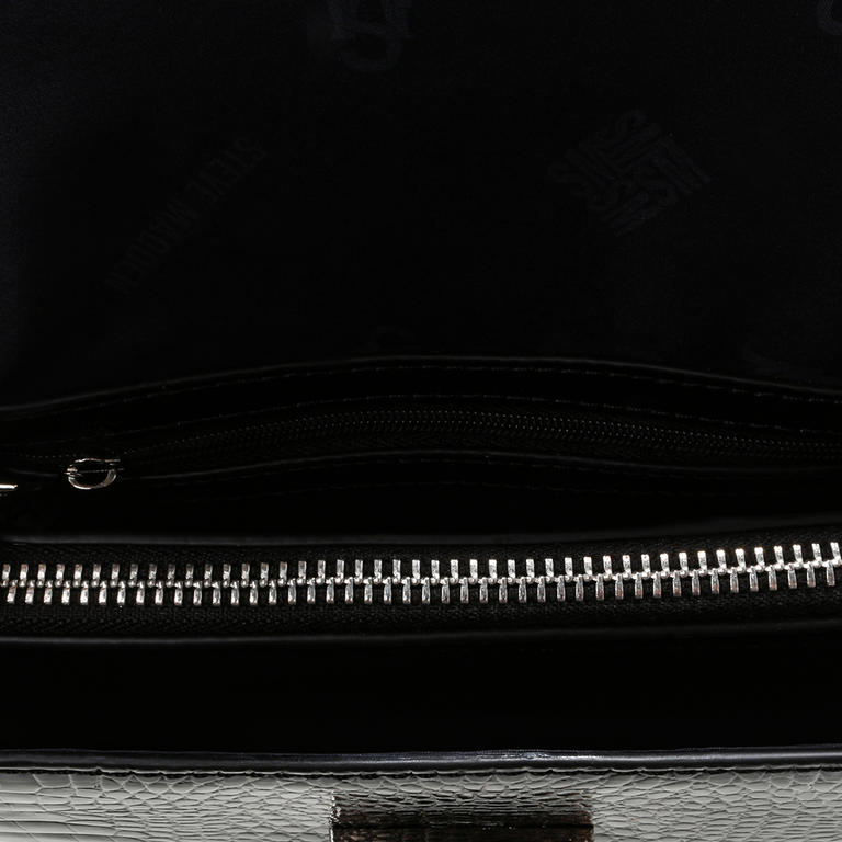 Steve Madden Stakes-C satchel bag in black 1464POSS30745CN