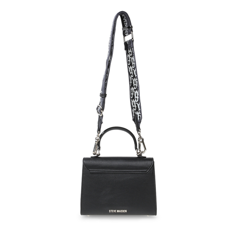 Steve Madden Latuca satchel bag in black 1464POSS30790N