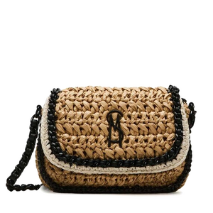 Steve Madden beige women's crossbody bag with logo 1669POSSBMARSBE