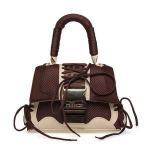 Poșetă satchel femei Steve Madden Diego maro 1662POSSBdiego-MM