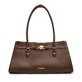 Poșetă tote femei Steve Madden Shirley neagră cu logo 1662POSSBshirleyN