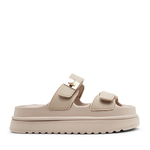 Steve Madden beige women's clogs made of synthetic material 1469DSTBIGSCHMONA-JBE