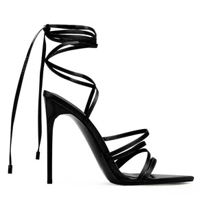 Sandale cu toc înalt femei Steve Madden Arabell negre 1460DSSARABELLN