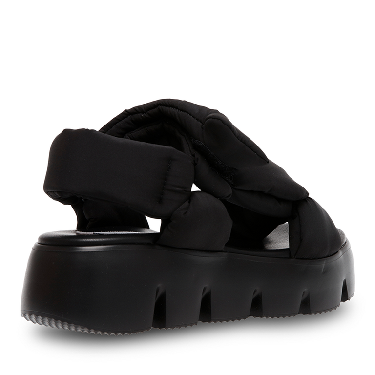 Steve Madden Black Women's Sandals 1467DSBONKERSN