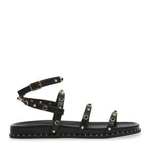 Steve Madden Stormie black women's sandals with deco elements 1469DSSTORMIEN