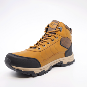 Men's TheZeus cognac trekking boots made of leather material and synthetic material 3766BGT220299CO.