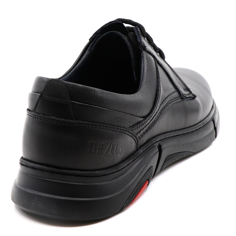 TheZeus men shoes in black nappa leather 3282BP3700N