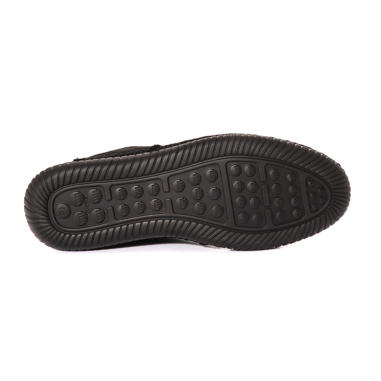 TheZeus men derby shoes in black nubuck 3281BP2390N