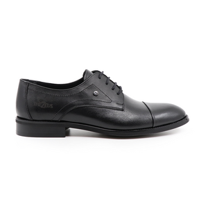 TheZeus men derby shoes in black genuine leather 2105BP26051N