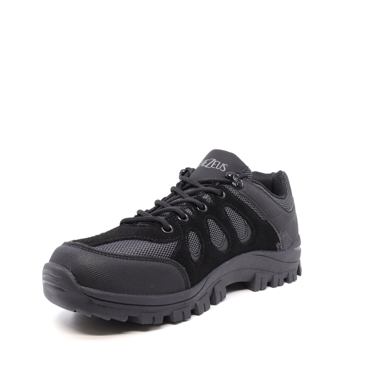 Women's TheZeus black trekking shoes made of suede and synthetic material 3766DPS202204N.