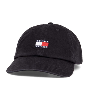 Șapcă bărbați Tommy Hilfiger neagră din bumbac organic 3429BSAP2020N