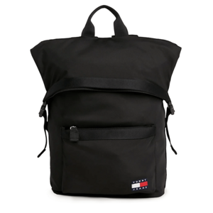 Tommy Hilfiger black recycled textile backpack 3427RUCS1965N