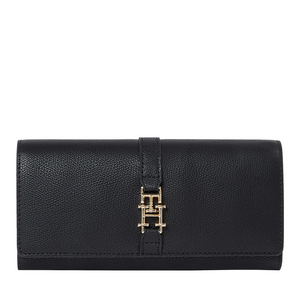 Tommy Hilfiger women wallet in black faux leather 3425DPU14234N