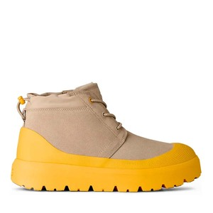Ghete bărbați UGG Heritage Weather Hybrid bej din piele întoarsă 2390BG1143991VBE