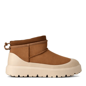 Ghete bărbați UGG Ultra Mini Weather Hybrid, chestnut din piele întoarsă 2390BG1174196VCO