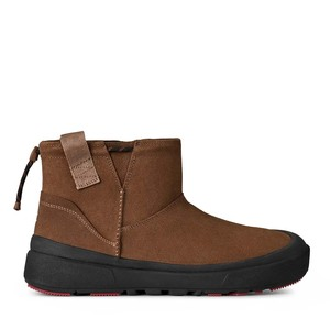 Ghete waterproof bărbați UGG Classic Mini Outpost dark chestnut din piele 2392BG1179472VM