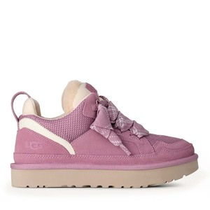 Ghete femei UGG Lowmel dusty orchid din piele și textil 2392DG1144032VRO