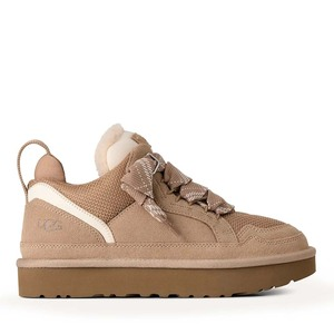 Ghete femei UGG Lowmel, sand din piele și textil 2392DG1144032VBE