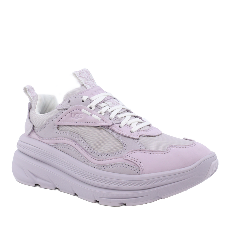 Women UGG sneakers lilac color made of leather 2395DP37651LI