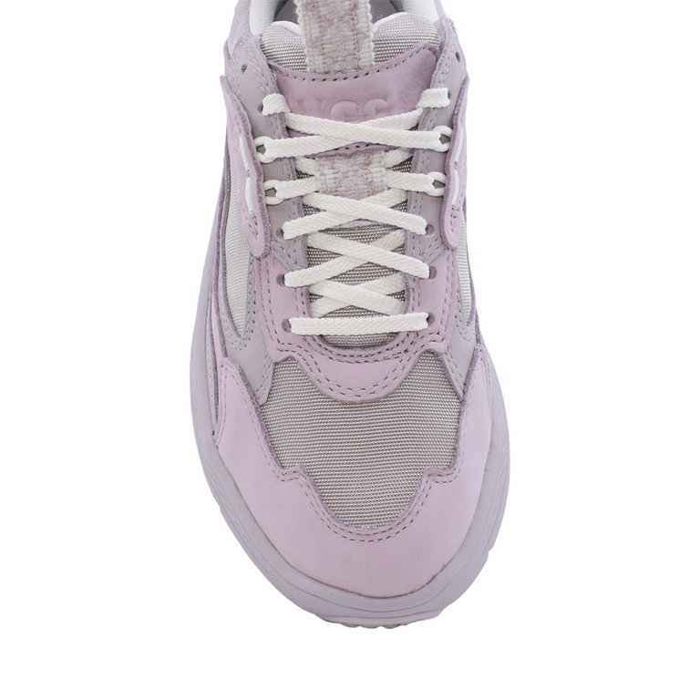 Women UGG sneakers lilac color made of leather 2395DP37651LI