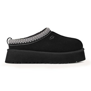 Saboti imblaniti femei UGG TazzII black din piele intoarsa 239edpp1174471vn
