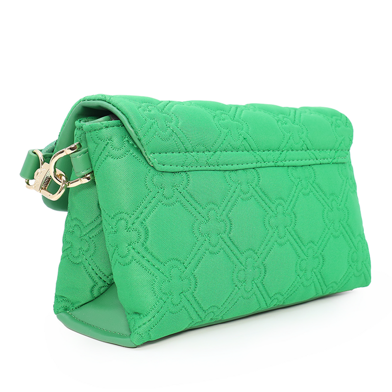 V73 crossbody bag in green faux leather 1855POSSUT04V