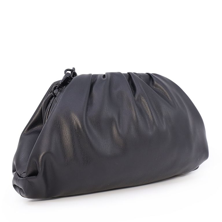 V73 pouch bag in black faux leather 1855POSSUK02N