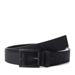 VALENTINO MEN'S BLACK BELT WITH EMBOSSED LOGO 1989BCU8UF02N