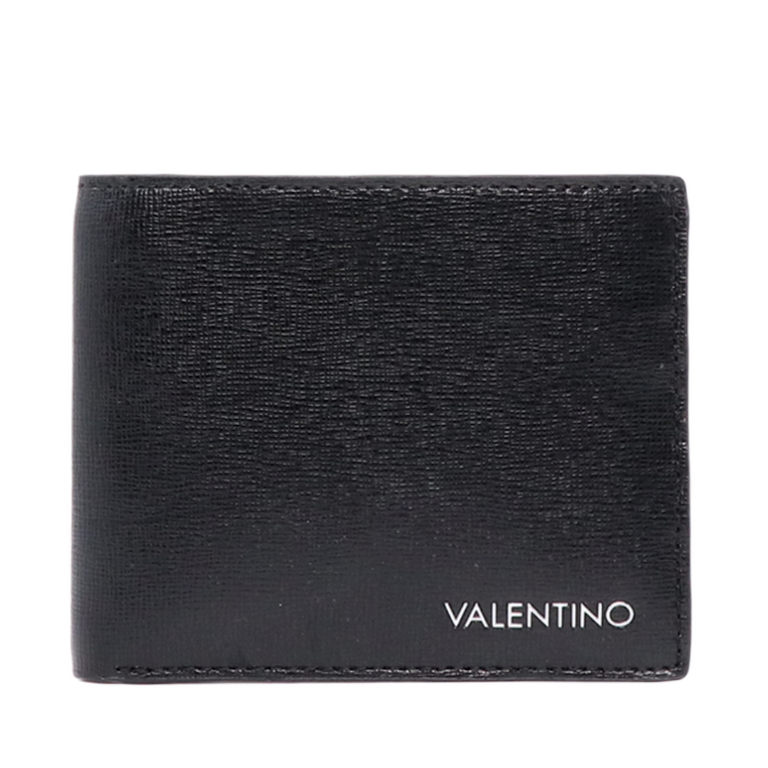 Valentino men RFID wallet in black faux leather 1984BPU5XQ68N