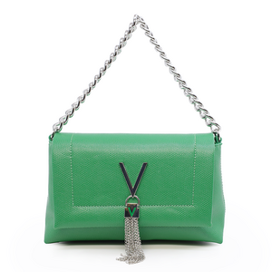 Valentino women clutch bag in green faux leather 1955PLS6T202V