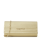 Valentino Sofie silver women's clutch bag with front logo 1959PLS90717AG