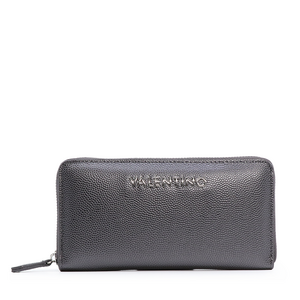 Valentino women wallet in pewter faux leather 1954DPU1R415CF