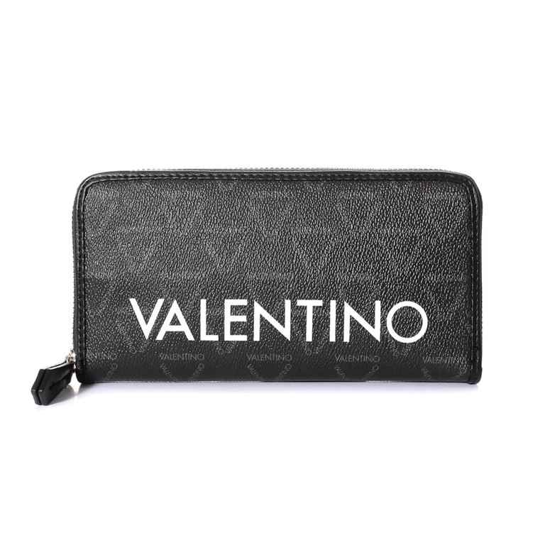 Valentino women wallet in black faux leather 1952DPUKG155N