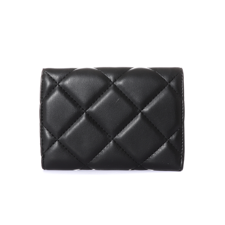 Valentino women wallet in black faux leather 1952DPU3KK43N