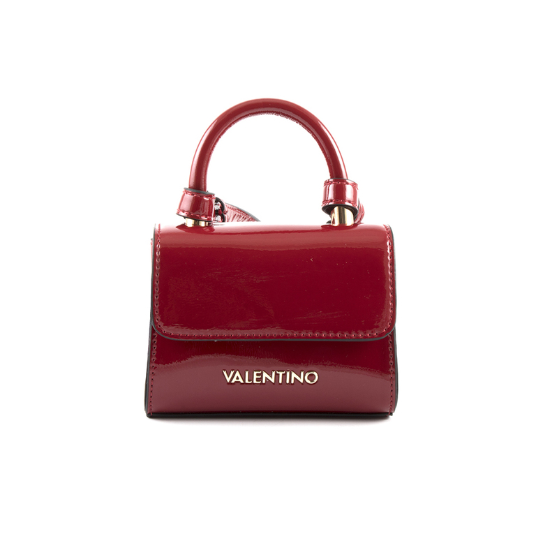Valentino Women's Microbag in red pattent faux leather 1950POSS4NL01LR