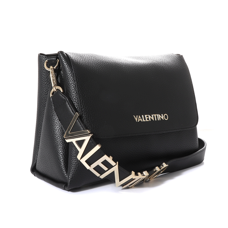 Valentino women crossbody bag in black faux leather 1952POSS5A803N