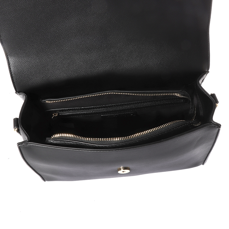 Valentino women crossbody bag in black faux leather 1952POSS5JF03N