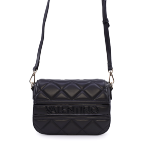 Valentino Women's Black Quilted Crossbody Purse 1957POSS51O09N