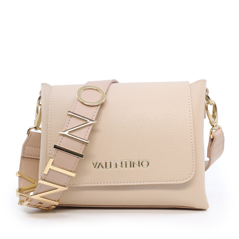 Valentino women satchel bag in beige faux leather 1955POSS5A806BE