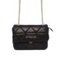 Valentino Black Quilted Synthetic Satchel Purse 1957POSS7LO05N 1957poss7lo05iv