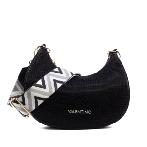 Women's Valentino black hobo bag 1956POSS7AQ01N
