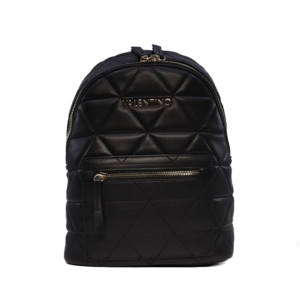 Valentino black quilted look women's backpack 1957RUCS7LO03N