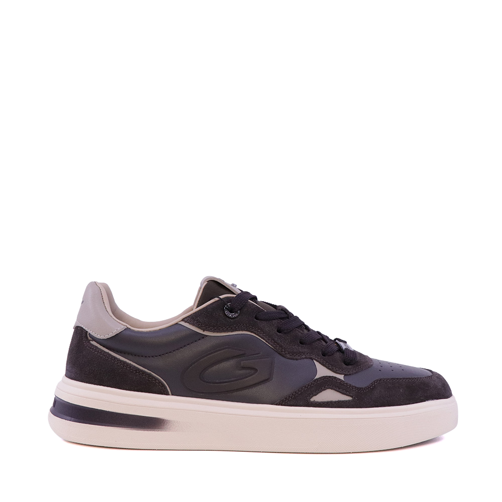 Sneakers bărbați Alberto Gurdiani Aeris Basket maro din piele 812BP62010M