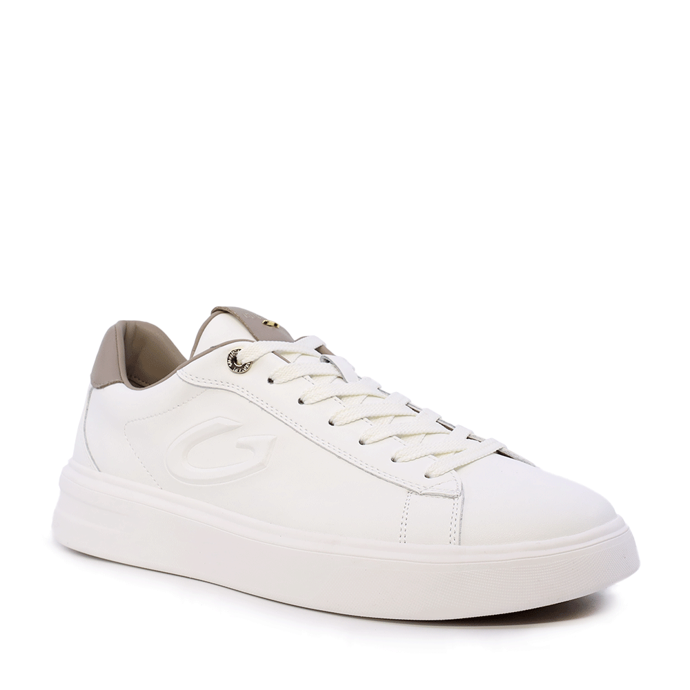 Sneakers bărbați Alberto Guardiani Aeris To albi din piele 811BP61046A - imagine 2